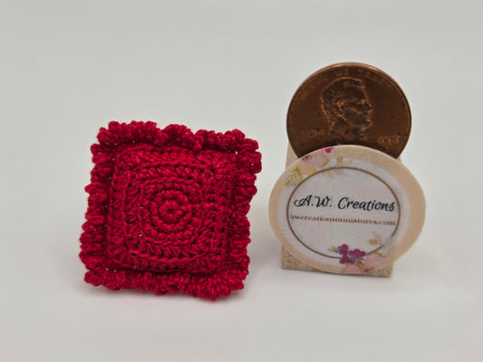 Pillow - Crocheted Square