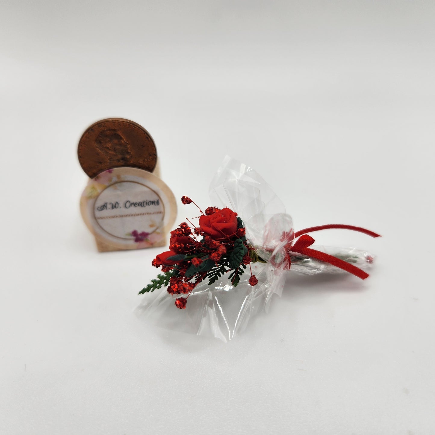 Red Rose Bouquet - Red Filler