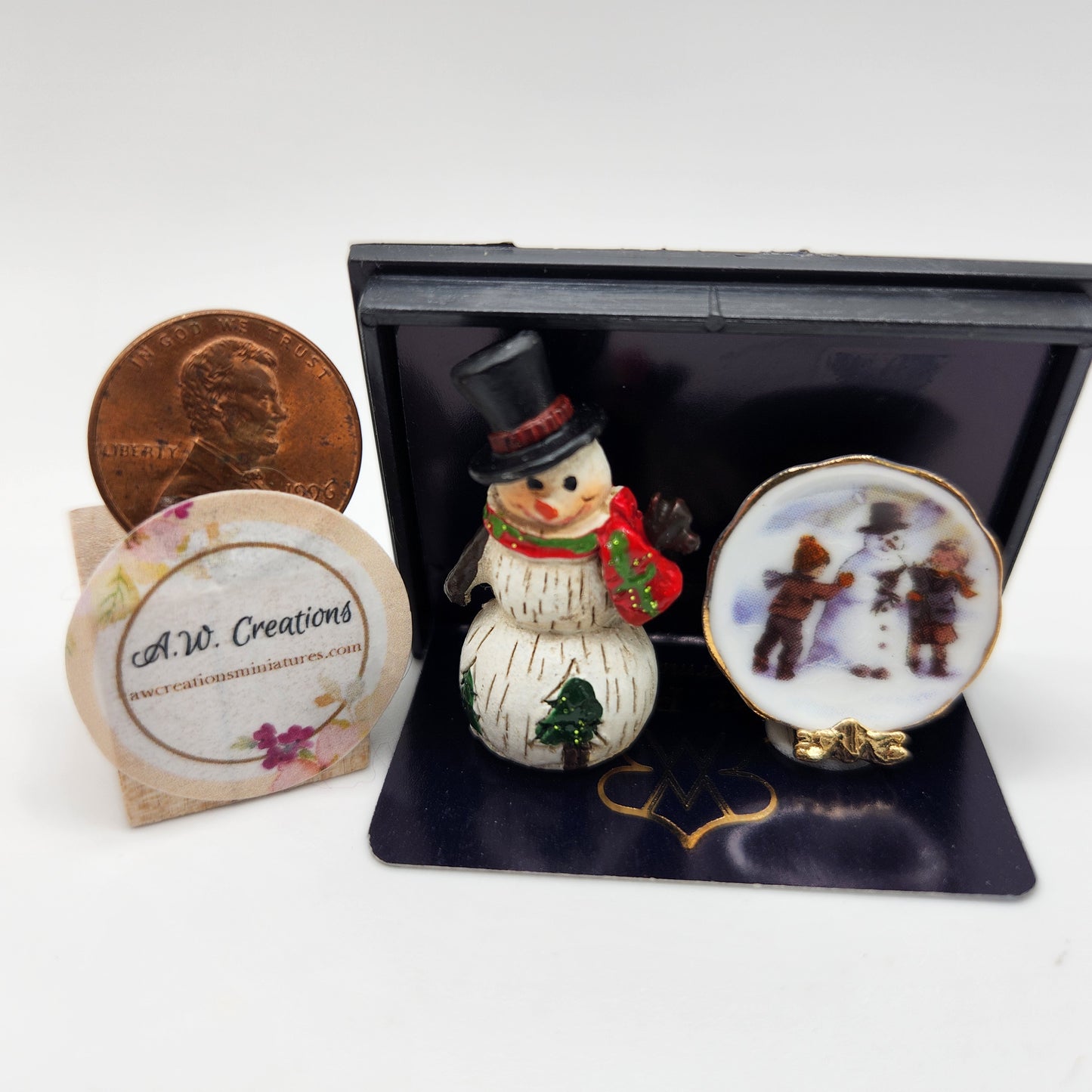 Reutter Porzellan - Snowman & Plate