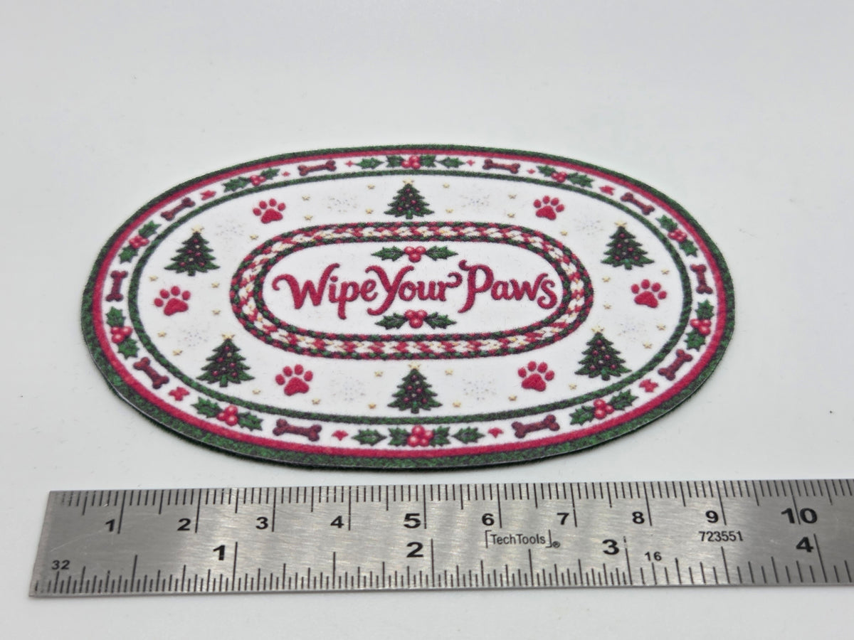 Rug - Christmas Paws