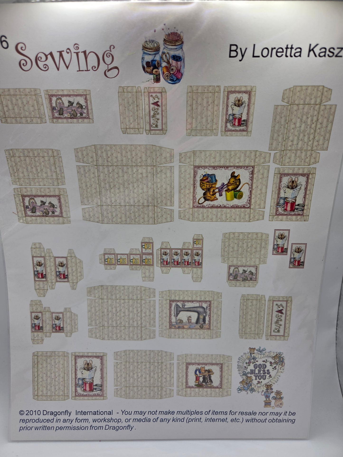 Kit - Sewing Boxes SB206