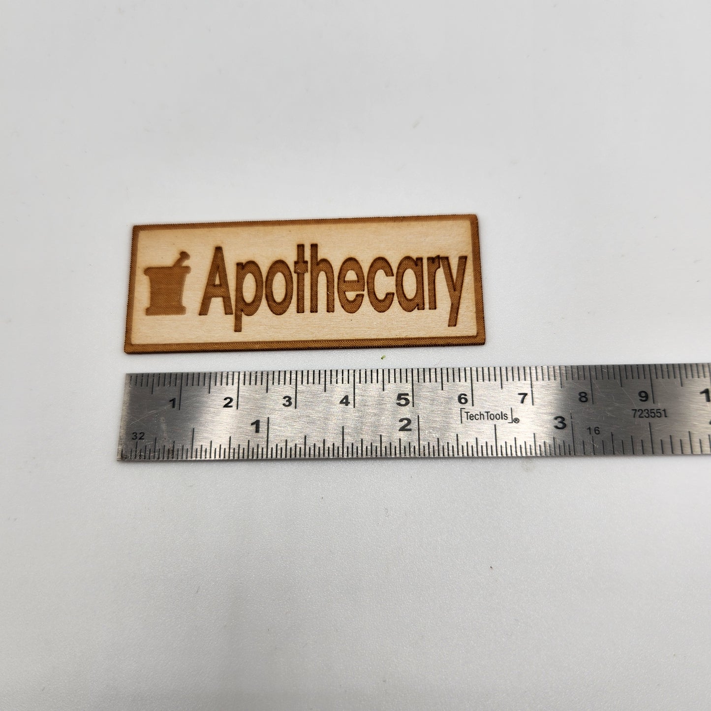 Wooden Sign - Apothecary