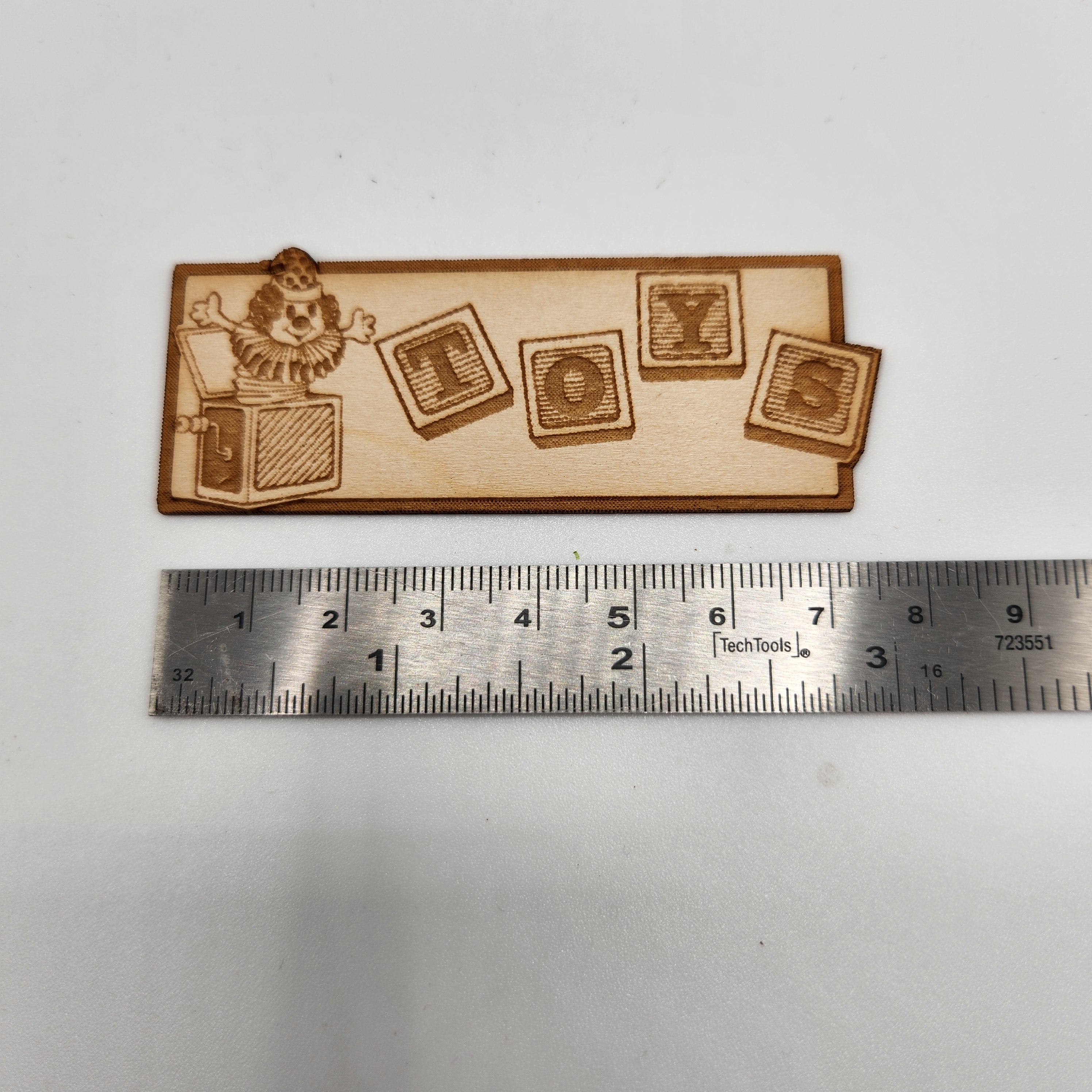 Wooden Sign - Toys – A.W. Creations Miniatures