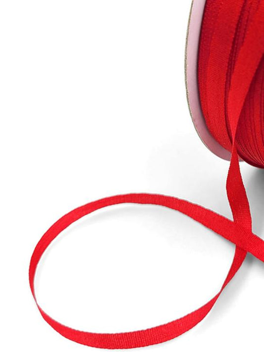 Silk Ribbon - 1/8" Red