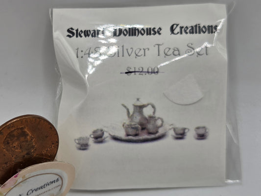Kit - Silver Tea Set 1:48
