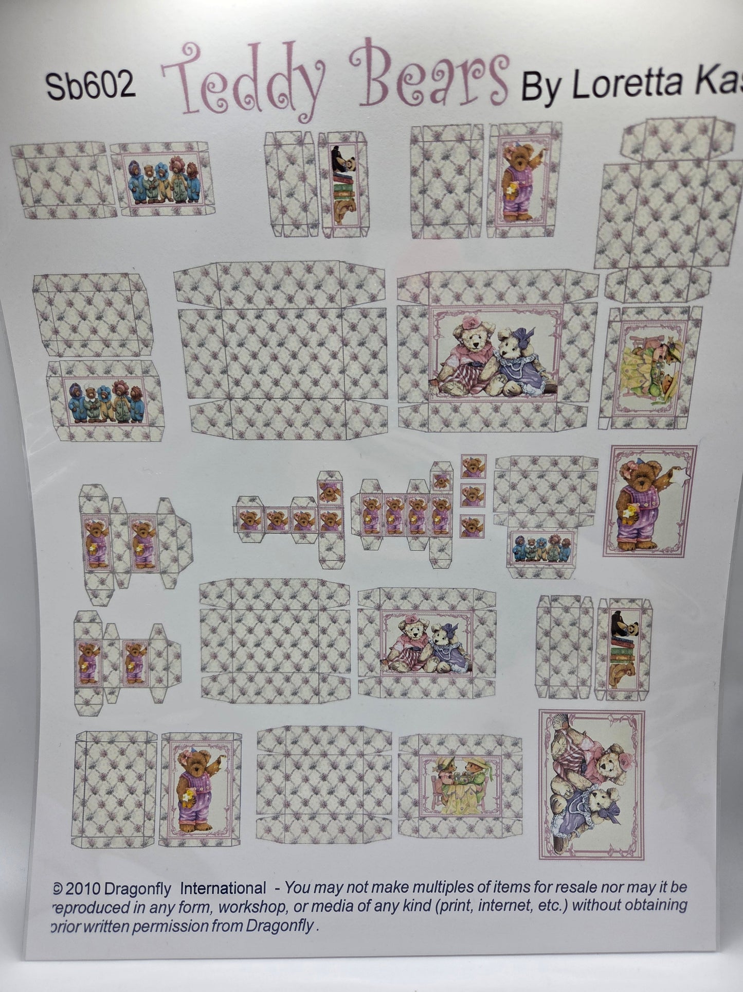 Kit - Teddy Bears Boxes SB602