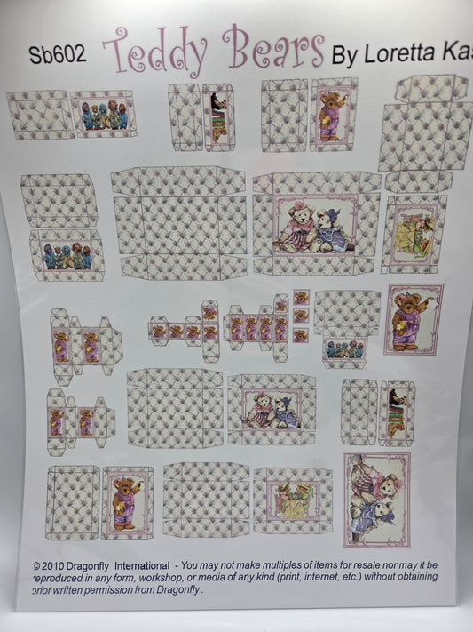 Kit - Teddy Bears Boxes SB602