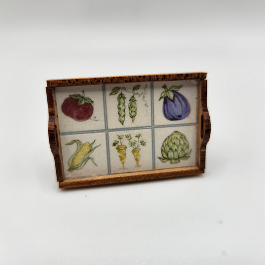 Tile Tray - Mixed Vegetables