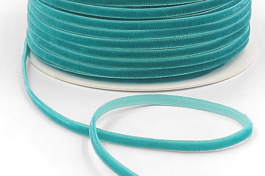 Velvet Ribbon - Teal