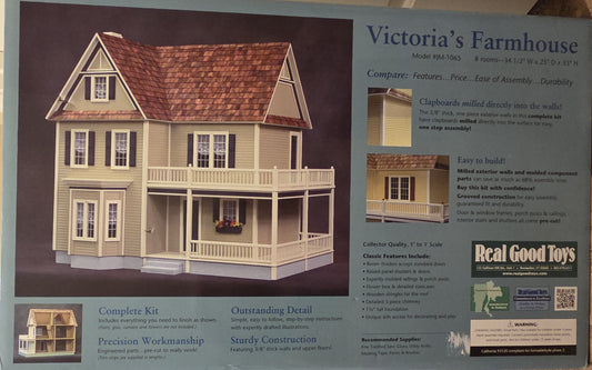 Victoria's Famrhouse Dollhouse Kit
