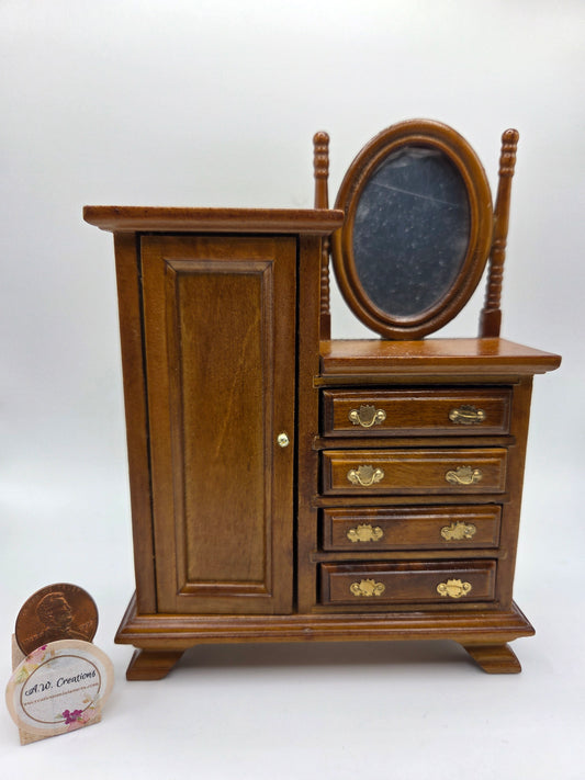 Wash Bowl Dresser - Walnut