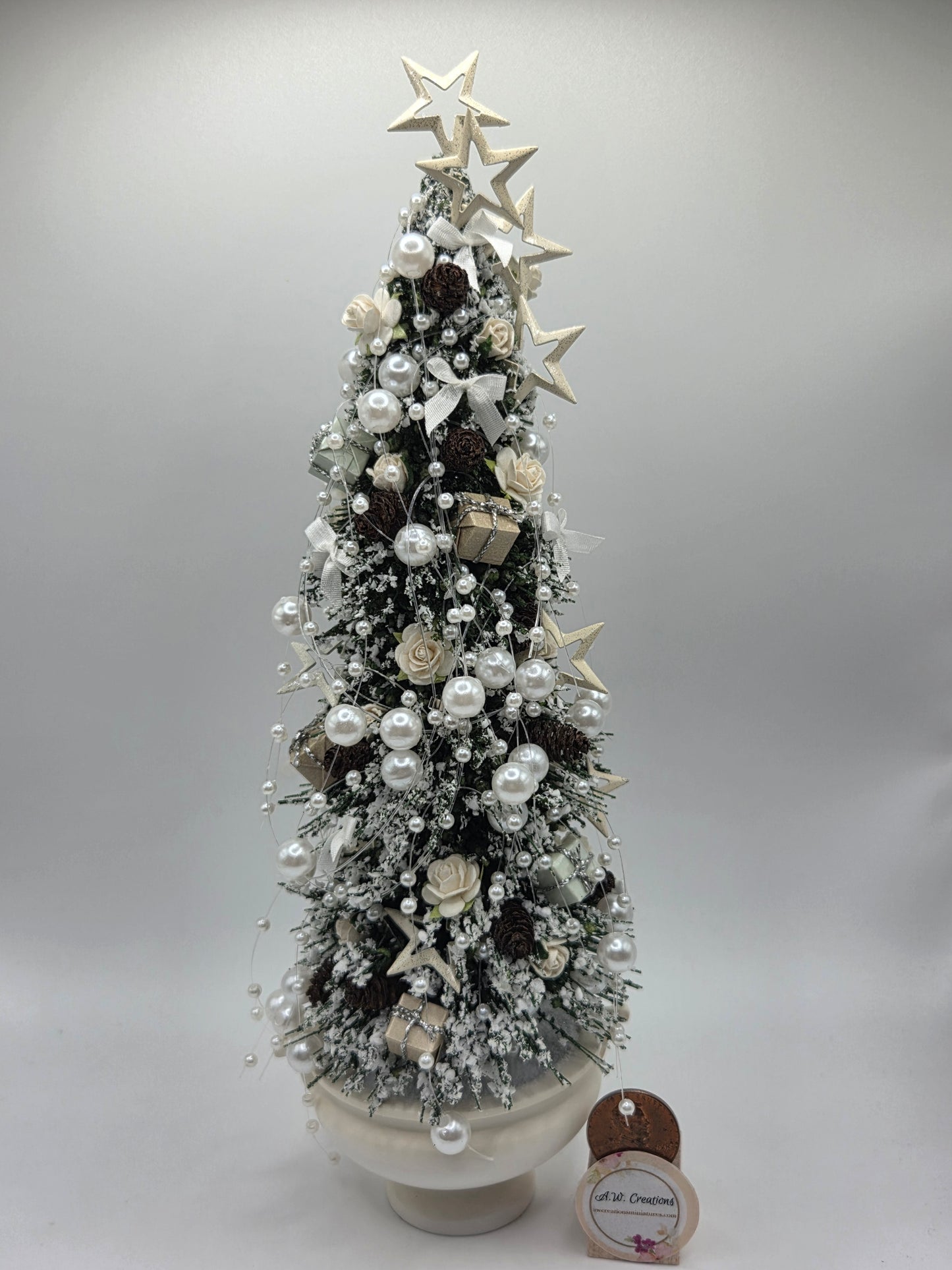 Christmas Tree - White