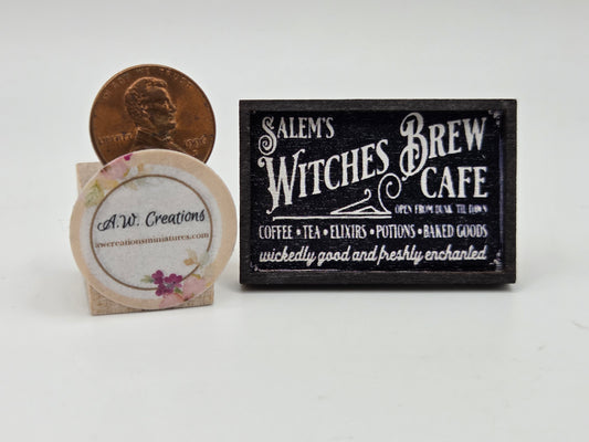 Sign - Witches Brew Cafe