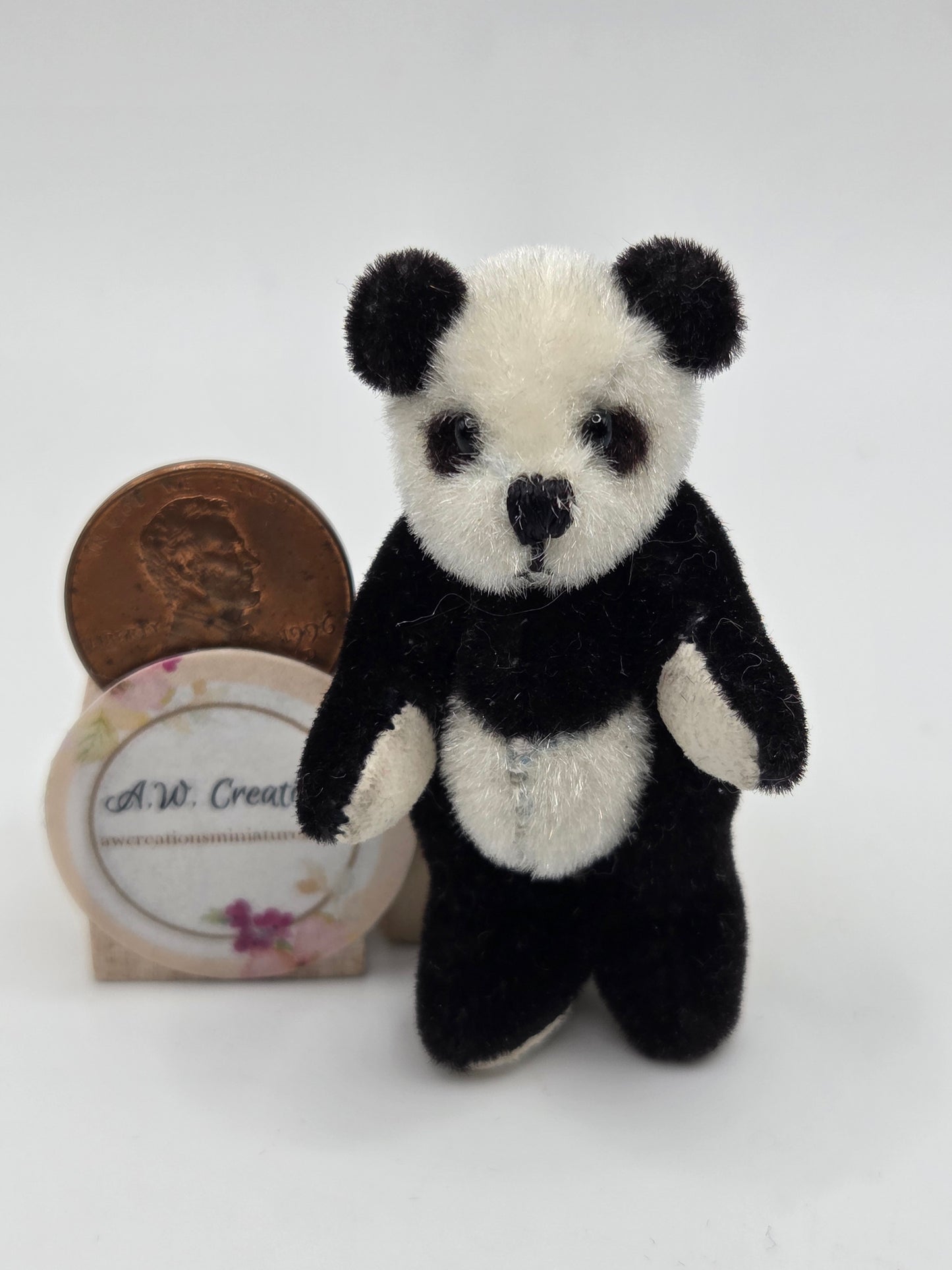 Panda Bear - World of Miniature Bears 2"