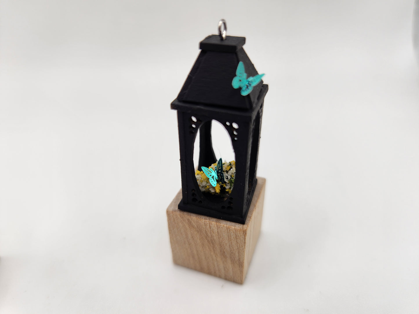 Black Lantern with Butterfly
